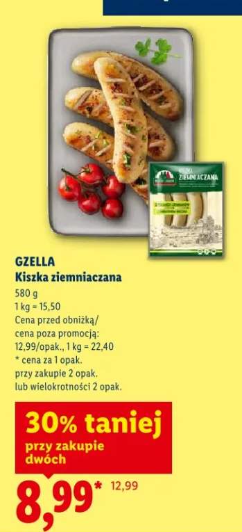 Kiszka ziemniaczana Gzella