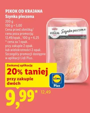 Szynka pieczona Pikok od Krajana
