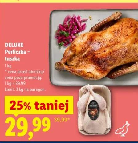 Perliczka tuszka Deluxe