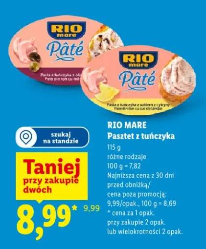 Pasztet z tuńczyka Rio Mare