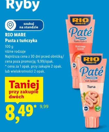 Pasta z tuńczyka Rio Mare