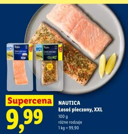 Łosoś pieczony Nautica XXL