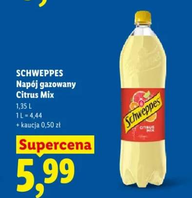 Napój gazowany Citrus Mix Schweppes