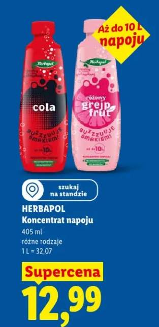 Koncentrat napoju cola Herbapol