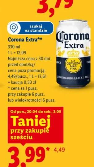 Piwo Corona Extra