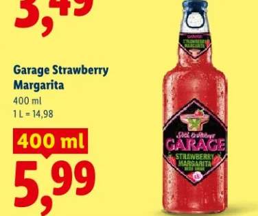 Piwo Garage Strawberry Margarita