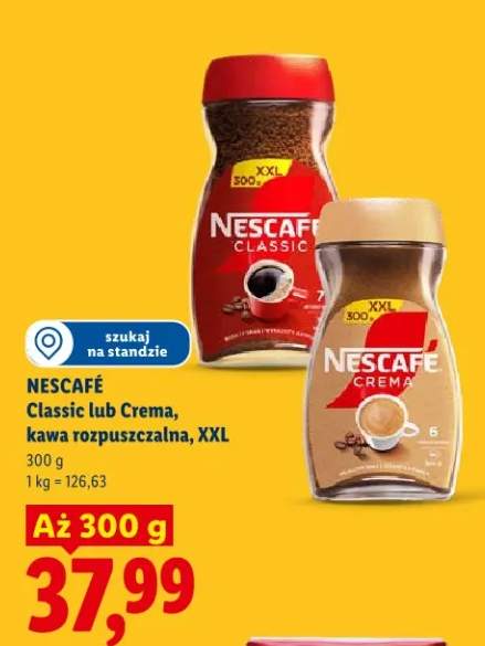 Kawa rozpuszczalna Nescafé Classic XXL