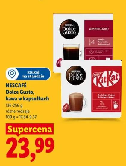 Kawa w kapsułkach Nescafé Dolce Gusto Americano