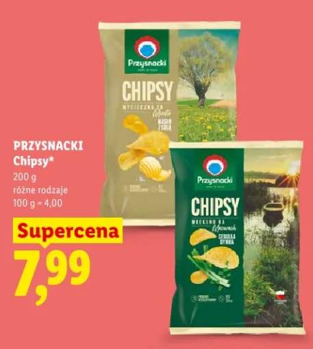 Chipsy Przysnacki masło z solą