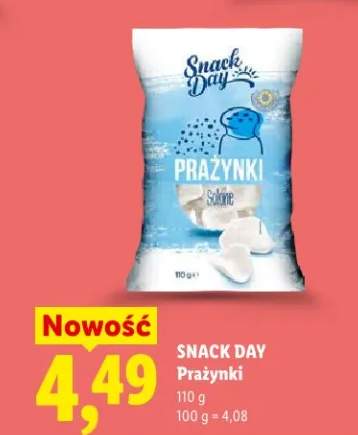 Prażynki słone Snack Day