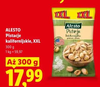 Pistacje kalifornijskie Alesto XXL