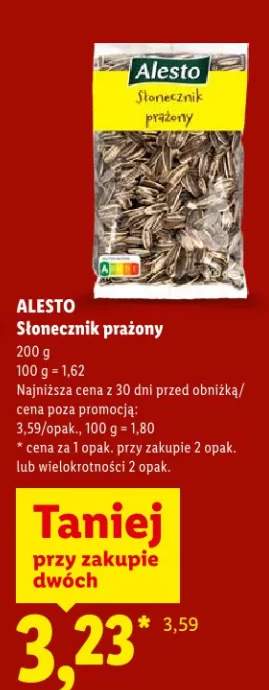Słonecznik prażony Alesto