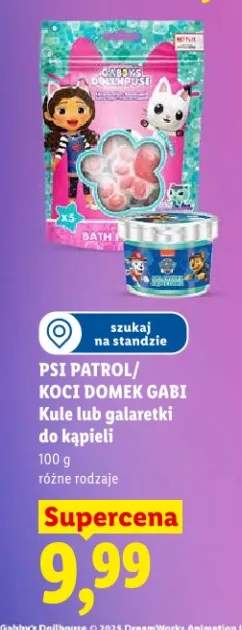 Galaretki do kąpieli Koci Domek Gabi