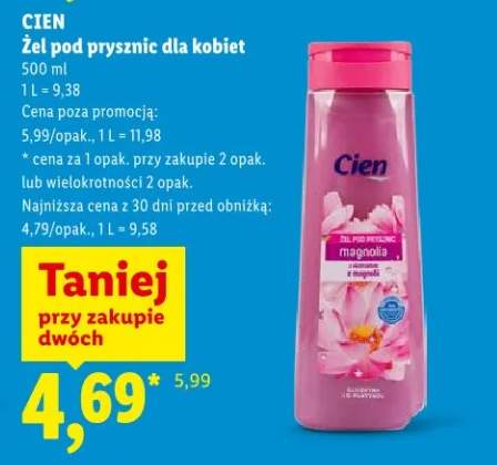 Żel pod prysznic dla kobiet Cien magnolia