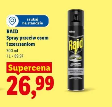 Spray przeciw osom i szerszeniom Raid