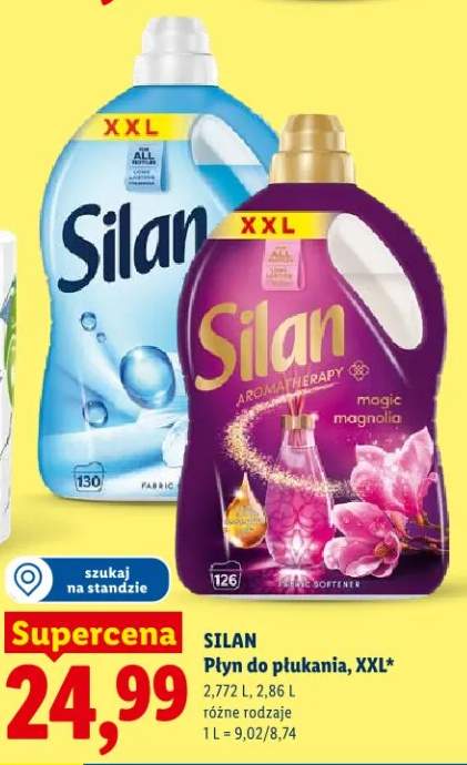 Płyn do płukania XXL Silan