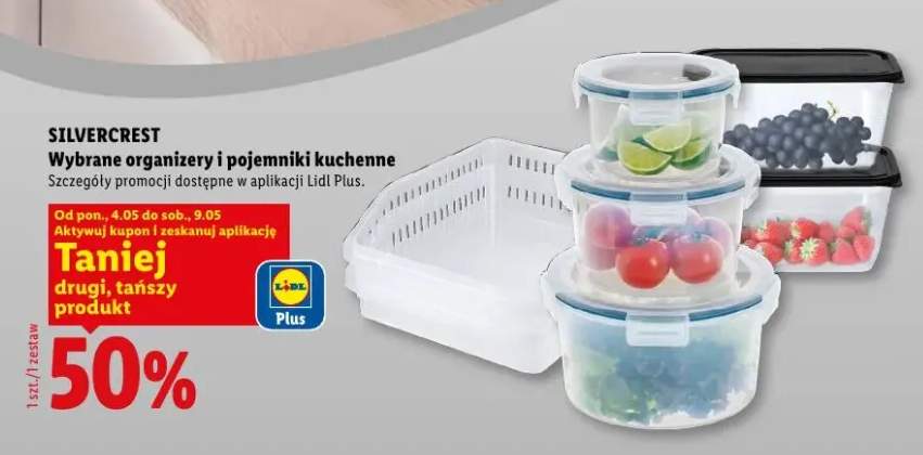 Organizery i pojemniki kuchenne SilverCrest