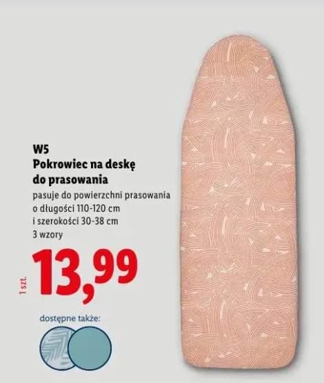 Pokrowiec na deskę do prasowania W5