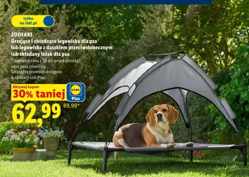 Składany leżak dla psa Zoofari