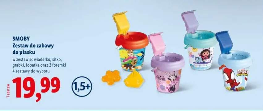 Zestaw do zabawy do piasku Smoby