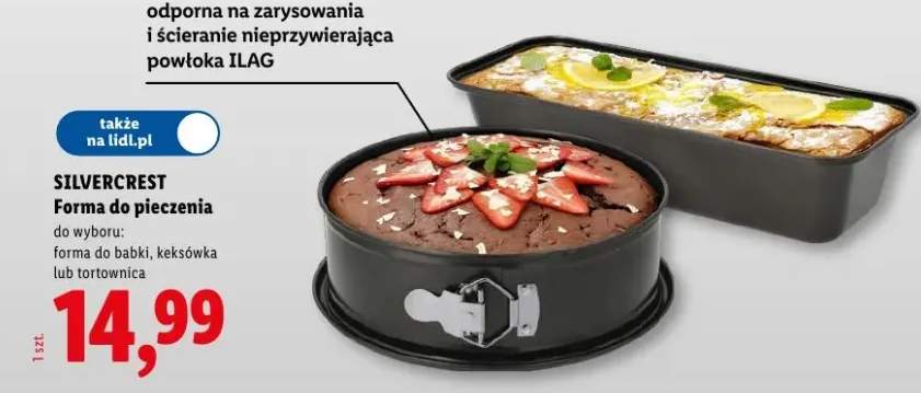 Forma do pieczenia Silvercrest tortownica