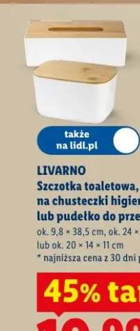 Pudełko do przechowywania Livarno ok. 20x14x11cm