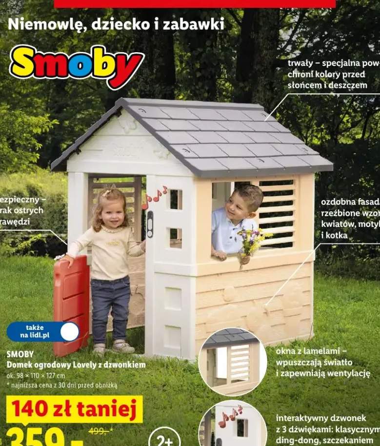 domek do zabaw