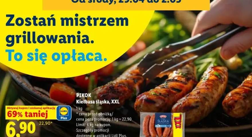 Kiełbasa śląska XXL Pikok
