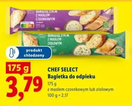 Bagietka do odpieku ziołowym Chef Select