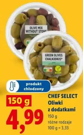 Oliwki z dodatkami Chef Select