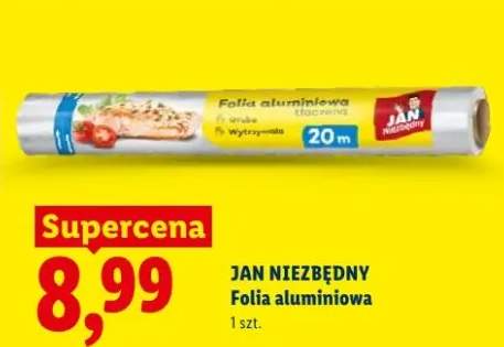 Folia aluminiowa tłoczona Jan Niezbędny