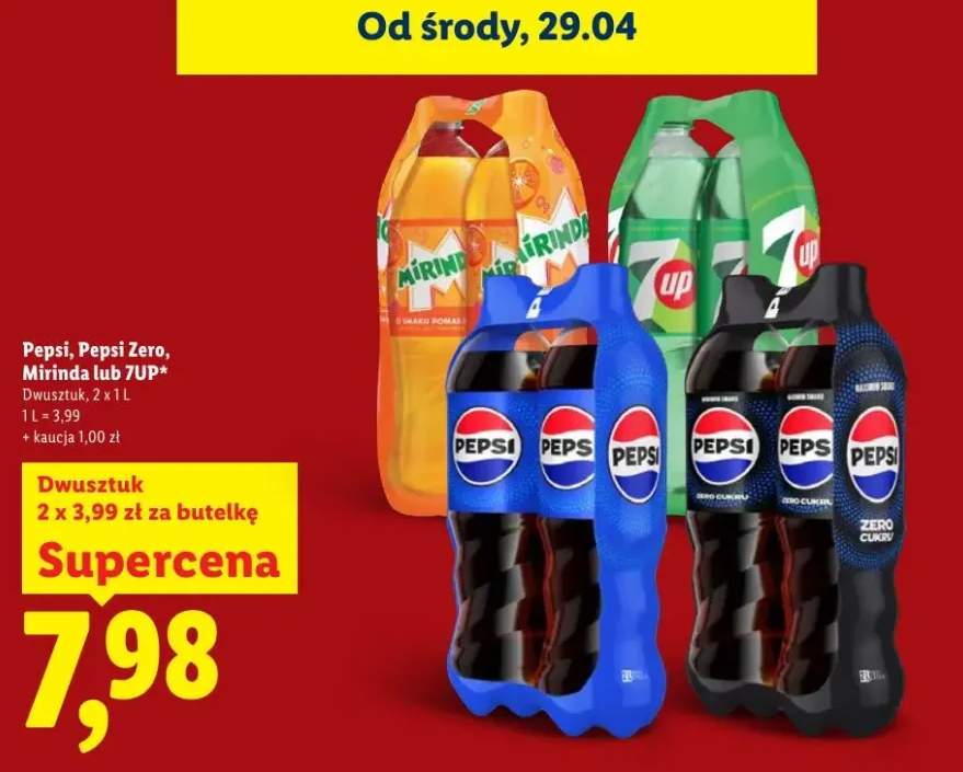 Napój gazowany Pepsi Zero