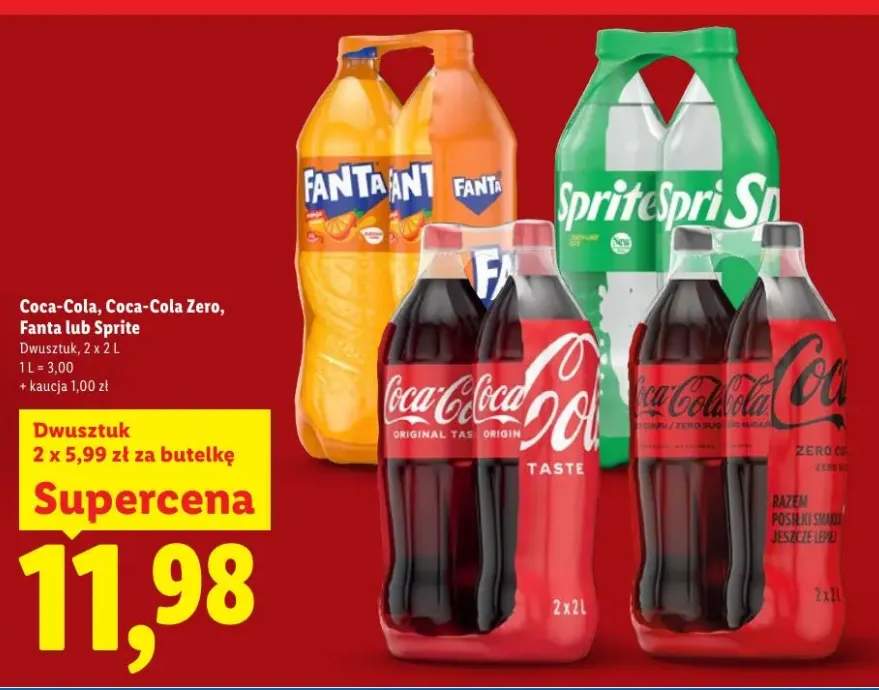 Napój gazowany Fanta