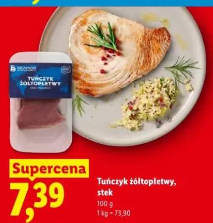 Tuńczyk żółtopłetwy stek