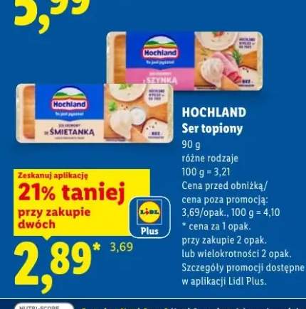 Ser topiony Hochland