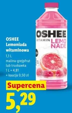 Lemoniada witaminowa truskawka Oshee