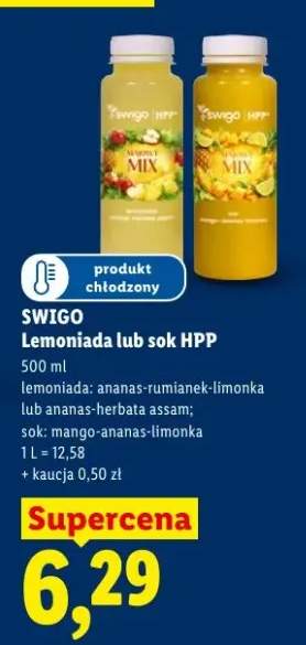 Sok HPP Swigo mango-ananas-limonka