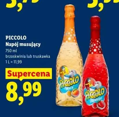 Napój musujący Piccolo truskawka