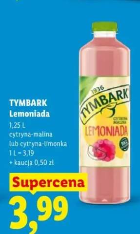 Lemoniada Tymbark cytryna-malina