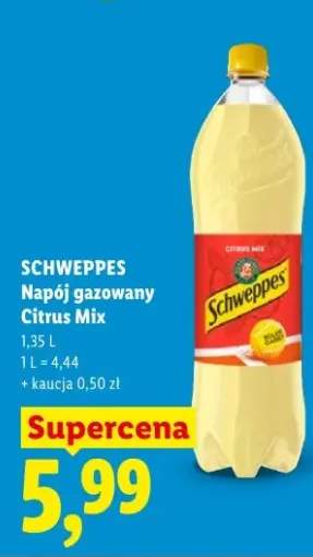Napój gazowany Citrus Mix Schweppes