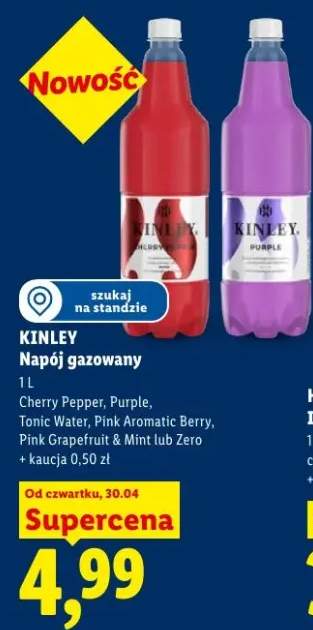Napój gazowany Kinley Cherry Pepper