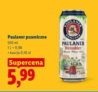 Piwo Paulaner pszeniczne Weissbier