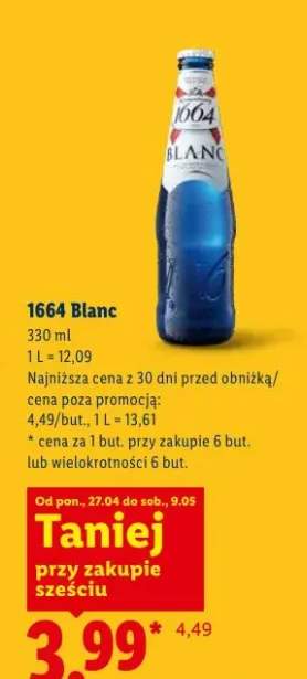 Piwo 1664 Blanc