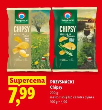 Chipsy Przysnacki cebulka dymka
