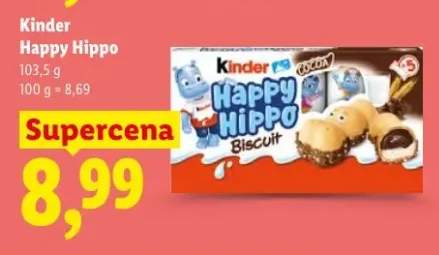 Ciastka Kinder Happy Hippo Biscuit