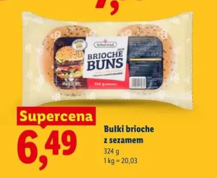 Bułki brioche z sezamem Schulstad