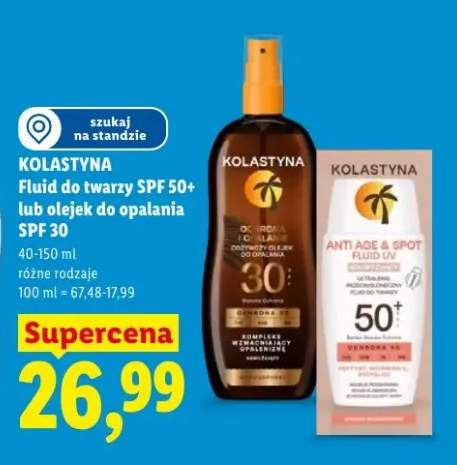 Fluid do twarzy SPF 50+ Kolastyna