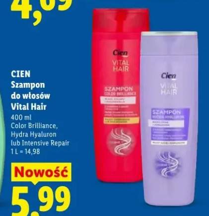 Szampon do włosów Vital Hair Hydra Hyaluron Cien