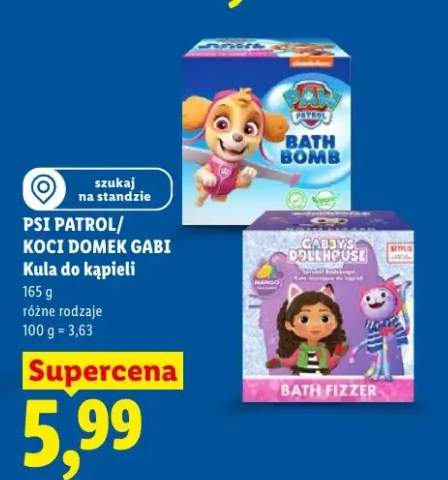 Kula do kąpieli Psi Patrol