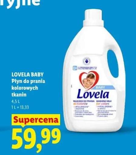 Płyn do prania kolorowych tkanin Lovela Baby